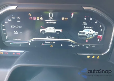 2023 GMC Sierra K1500 At4 z USA, uszkodzony, nr VIN 3GTUUEE81PG231674